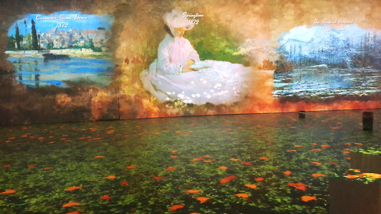 claude monet the immersive experience