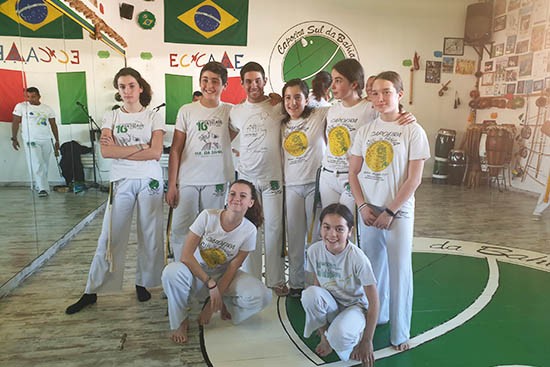 capoeira bambini