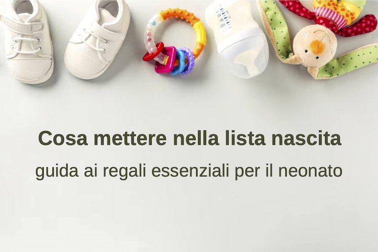 Cosa mettere nella lista nascita