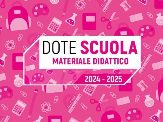 Dote Scuola Materiale Didattico a.s. 2025/2025