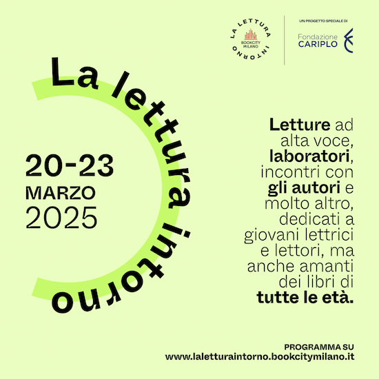 La lettura intorno, BookCity tutto l’anno La lettura intorno La lettura intorno, BookCity