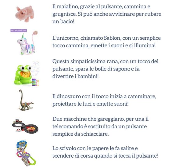 giochi per bambini con disabilità