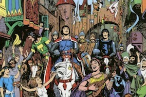 medioevo storia e mito a fumetti